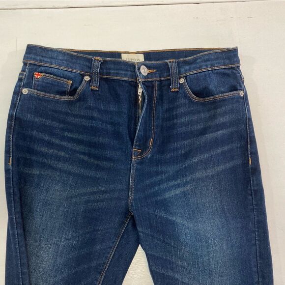 Hudson Jeans 29 Blair Blue Denim Super Skinny Mid Rise Stretch Preppy Casual - Picture 4 of 11
